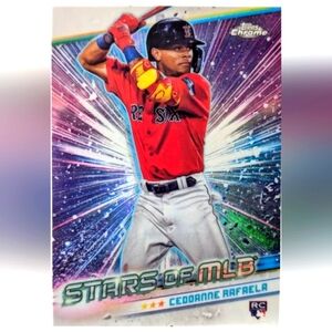 Ceddanne Rafaela Rookie ⚾ MLB Baseball Trading Card 🔥 Boston Red Sox